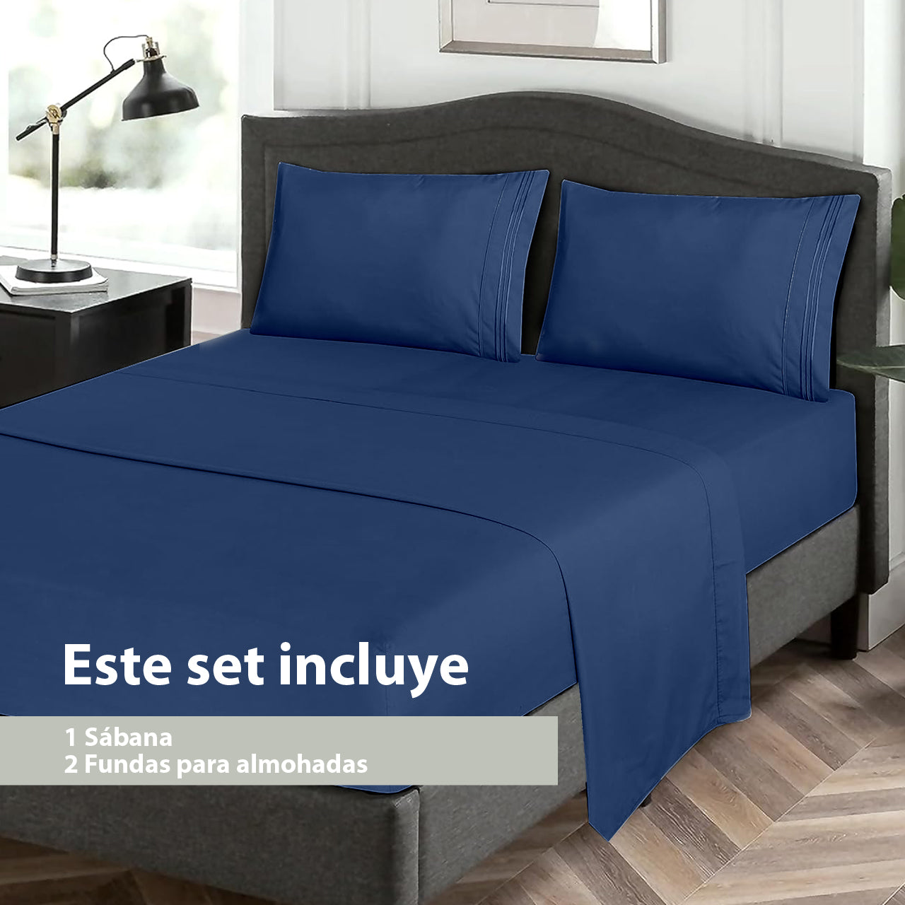 Set de sábanas con bordado