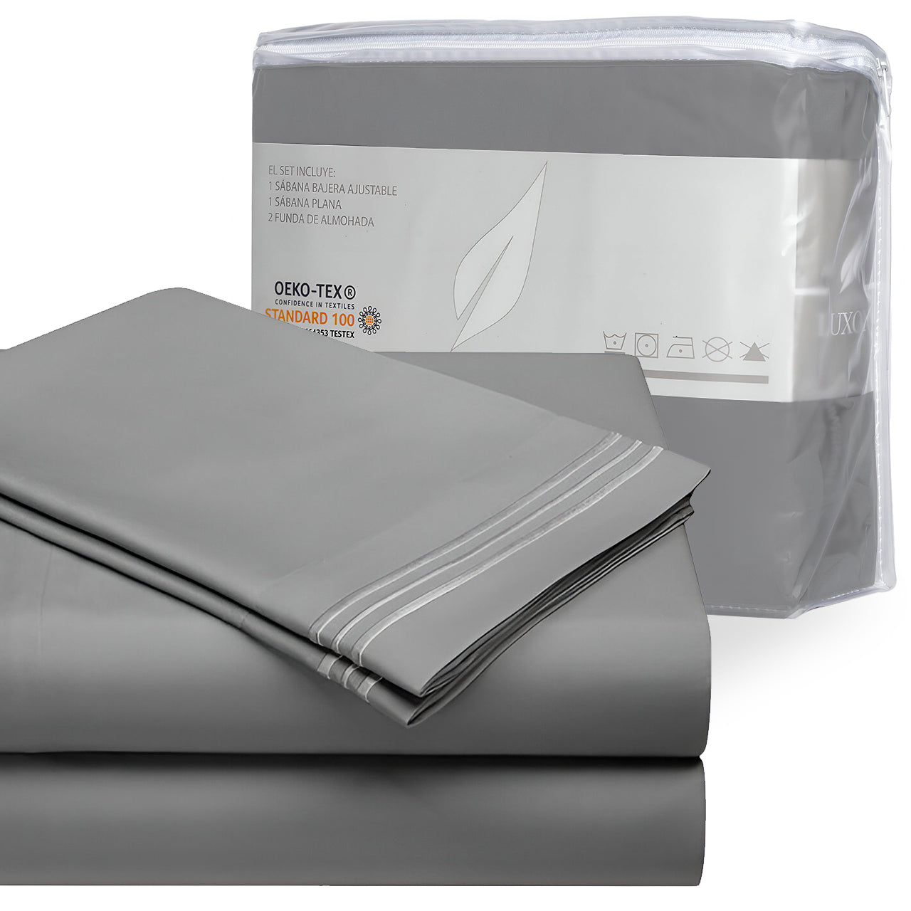 Set de sábanas con bordado